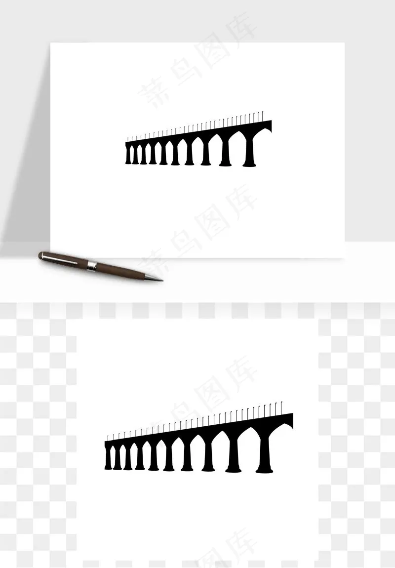 高架桥高速公路矢量