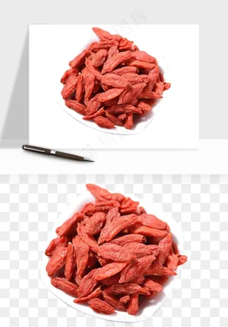 枸杞养生中药png免抠