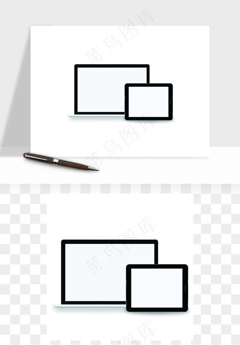 电脑科技产品png免抠