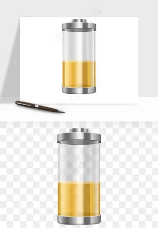 电池电量充电png免抠