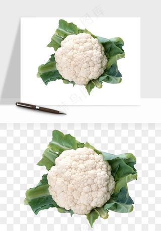 花菜椰菜花蔬菜png免抠