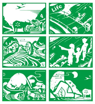 农产品插画黑色线稿背景底纹