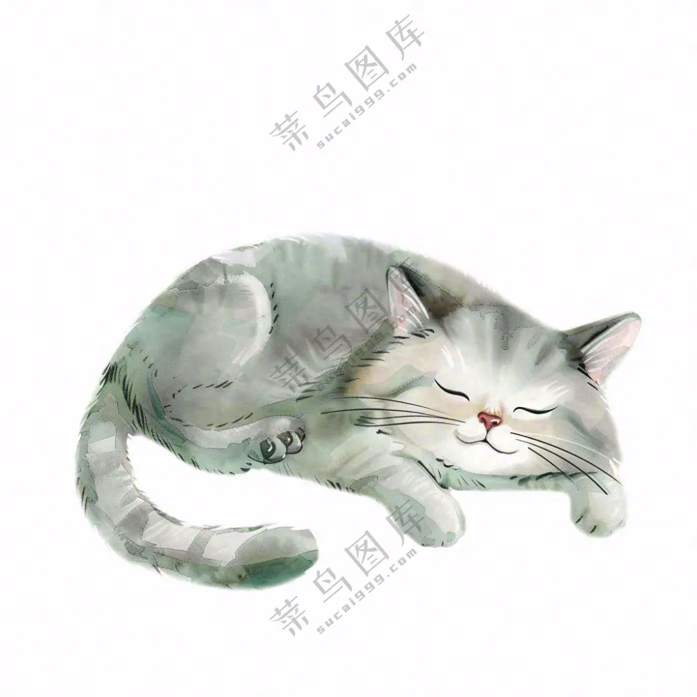 萌宠宠物卡通小猫可爱免抠