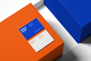 高级质感品牌VI提案信封名片PS样机设计素材-2