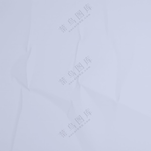 白色皱褶纸张