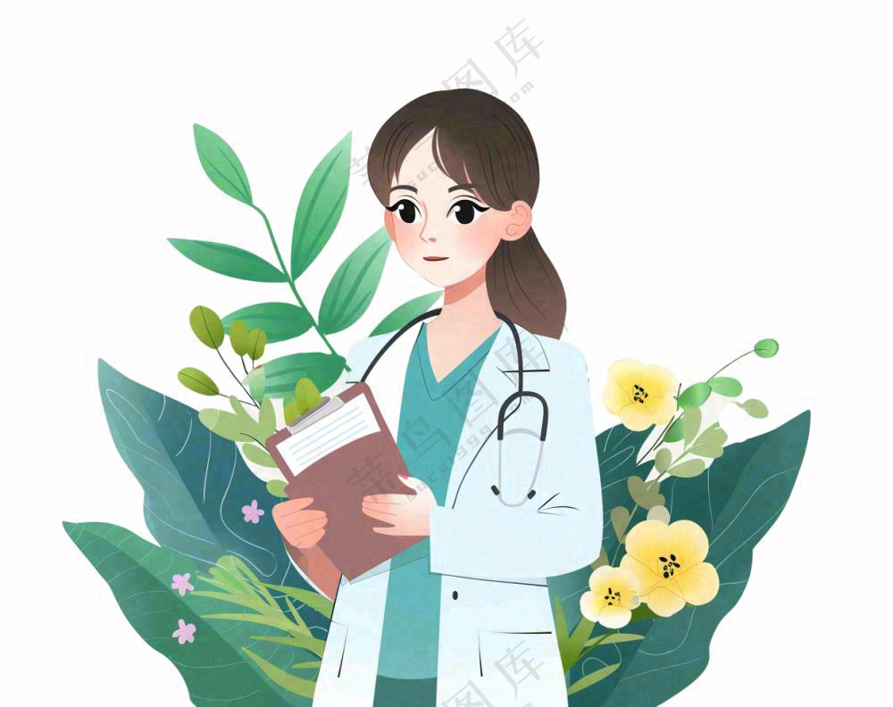 医生护士卡通人物免抠