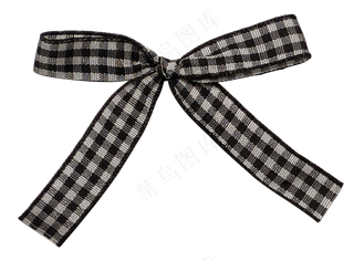 格子蝴蝶结