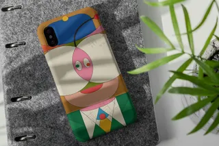 iPhoneX文创手机壳样机手机壳印花贴图样机-14