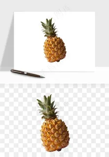菠萝水果png免抠