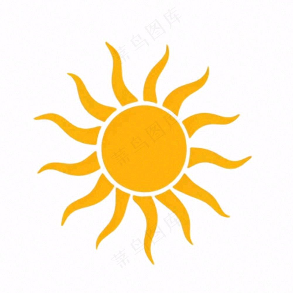 太阳天气卡通免抠