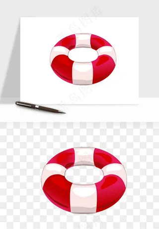 游泳圈png免抠