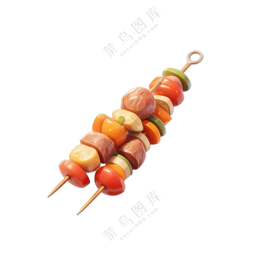 串烧美食味道鲜美