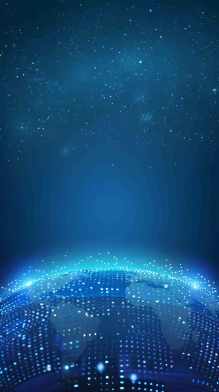 深蓝色科技背景