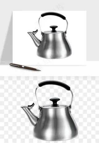 开水壶png免抠