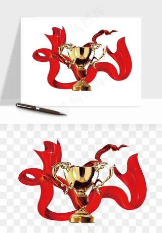 荣誉奖杯冠军金奖png免抠