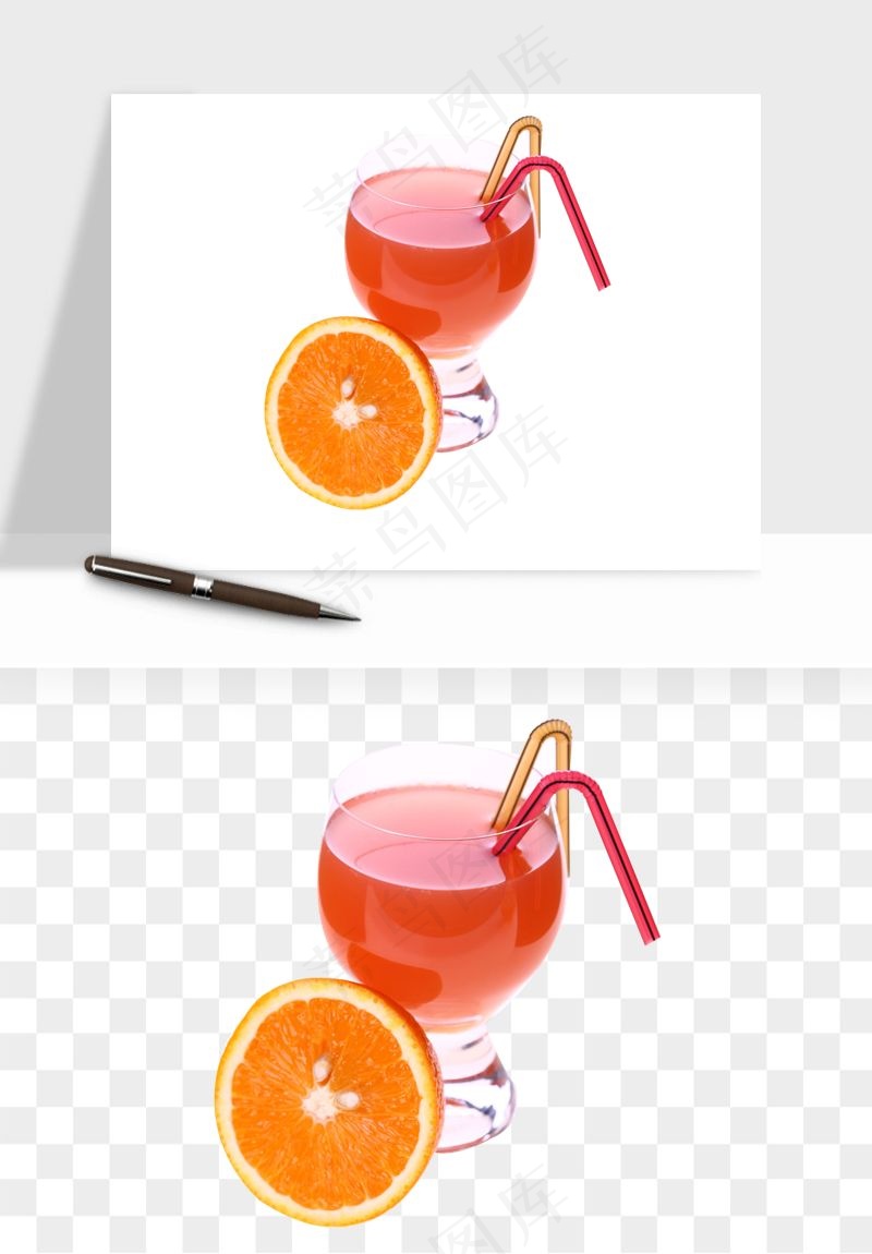 冷饮品果汁饮料png免抠图