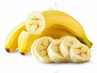 黄香蕉水果成熟摄影图