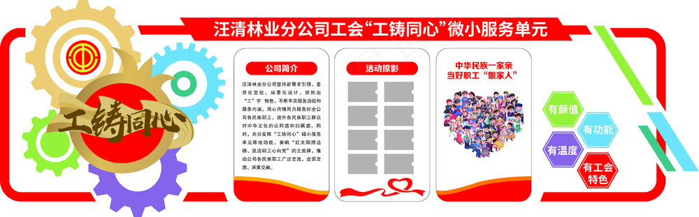 工会“工铸同心”微小服务单元