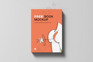 20装帧书籍书本画册封面样机