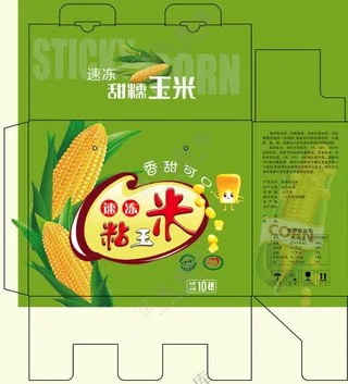 粘玉米  甜糯玉米-外箱