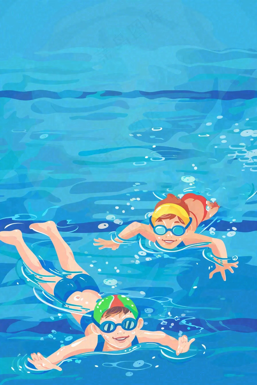 游泳运动培训背景