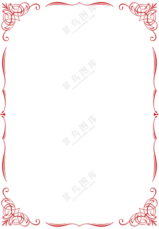 欧式花纹边框元素 (9)