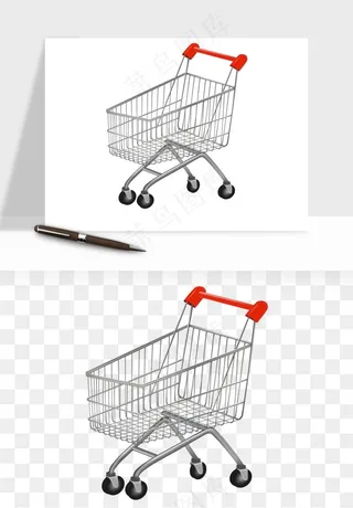 购物车购物篮png免抠图