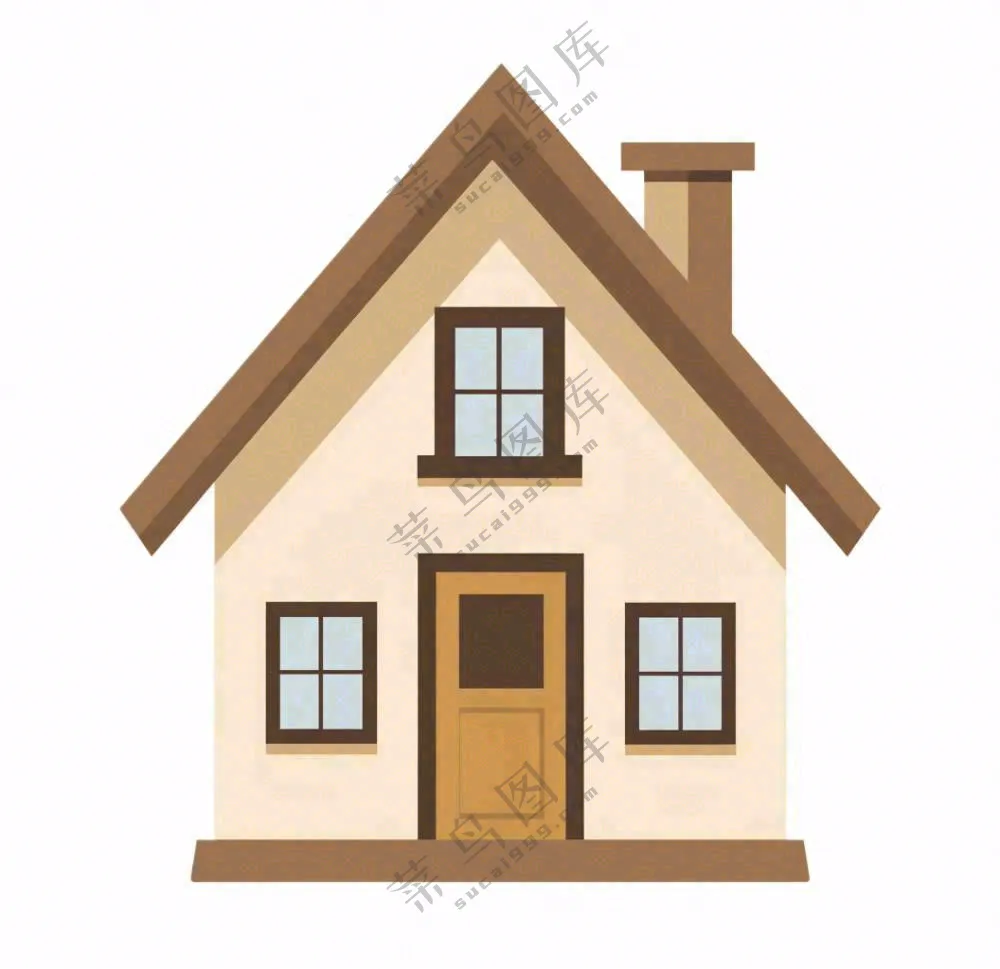 房屋小房子宠物家居卡通免抠