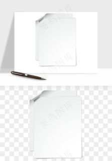 白纸卷边角翻页效果png免抠 白纸卷边角翻页效果png免抠