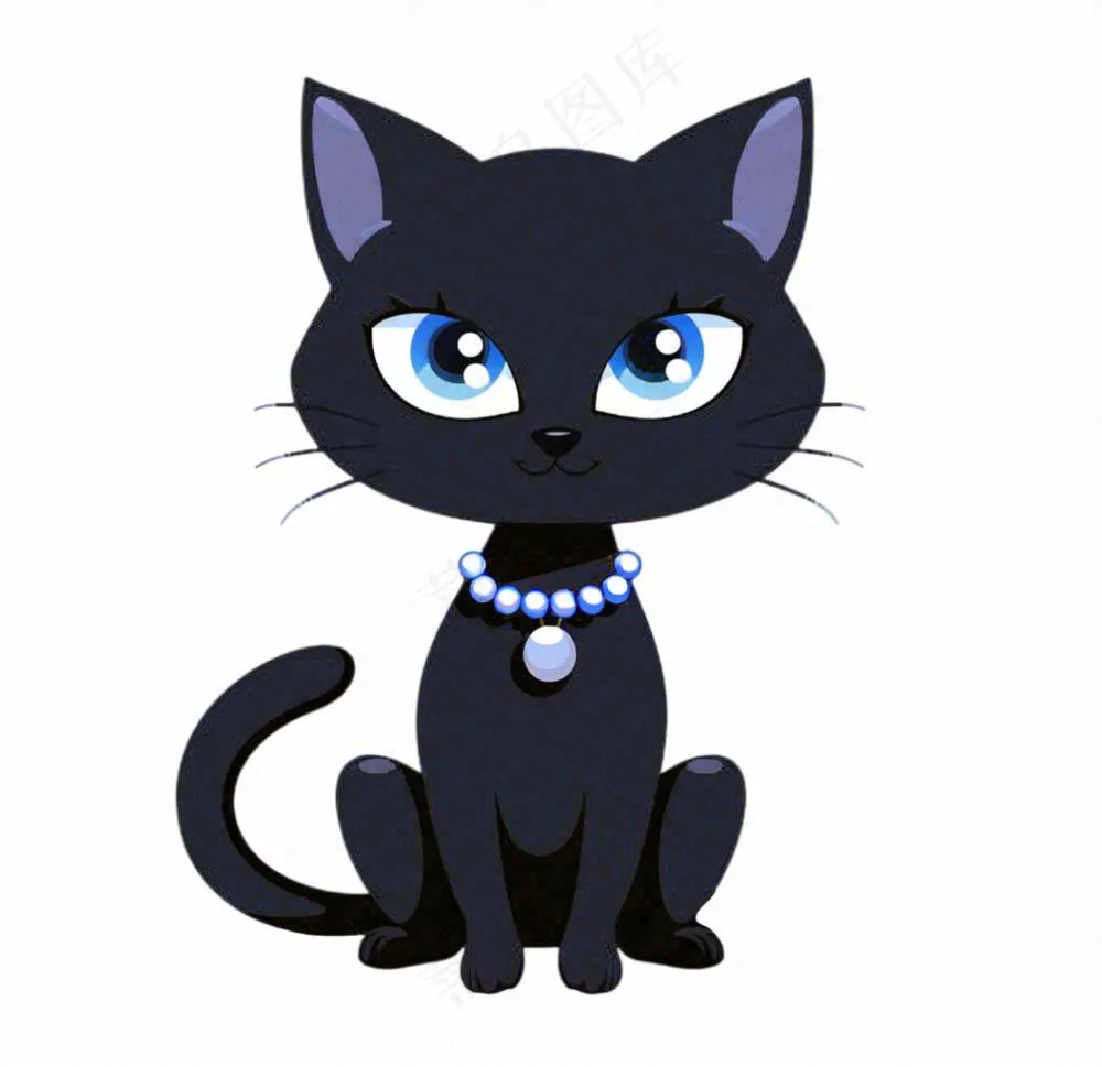 小猫猫咪宠物动物卡通插画免抠