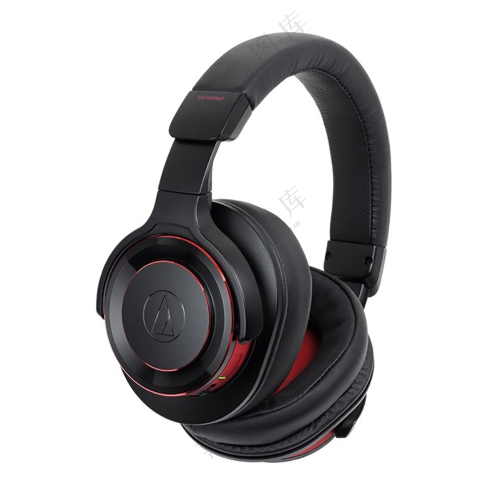 黑色简约风头戴式耳机样机