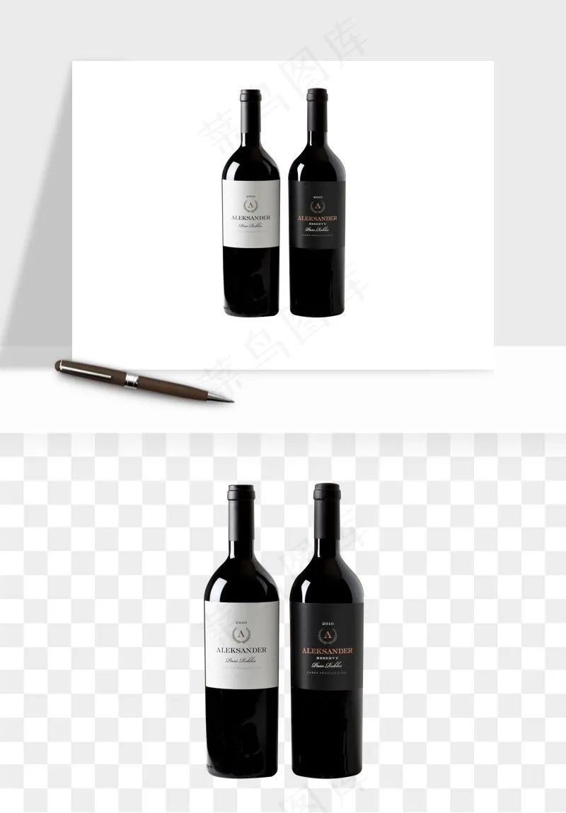 红酒玻璃酒杯png免抠