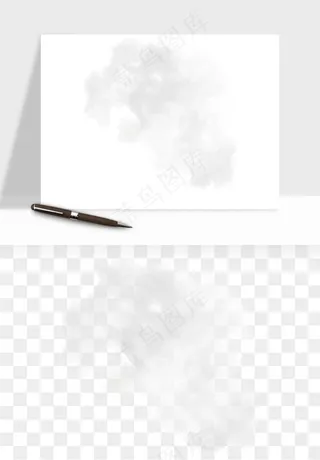 阴影植物窗户投影免抠元素