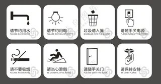 常用标识logo提示牌