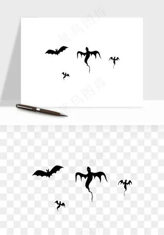 卡通蝙蝠png免抠