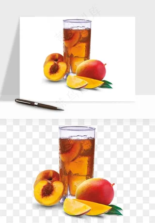 冷饮品果汁饮料png免抠图