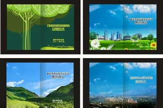 林业局讲义封面林业局画册设计