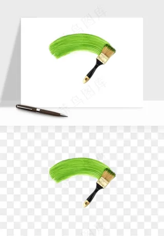 油漆刷子粉刷png免抠