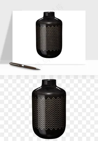 花瓶摆件陶瓷png免抠