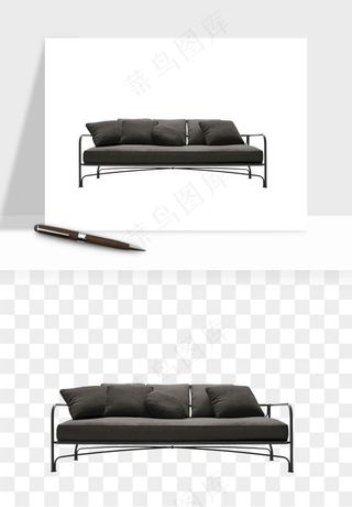 现代沙发家具png免抠