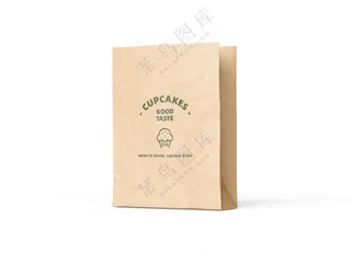 牛皮纸袋食品包装袋外卖打包袋样机-05