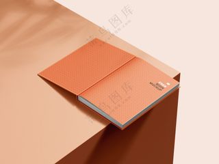 04装帧书籍内页书本画册vi展示样机