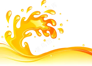 油素材 油滴 波浪