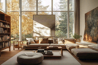 家装家居设计简约风室内装修摄影图