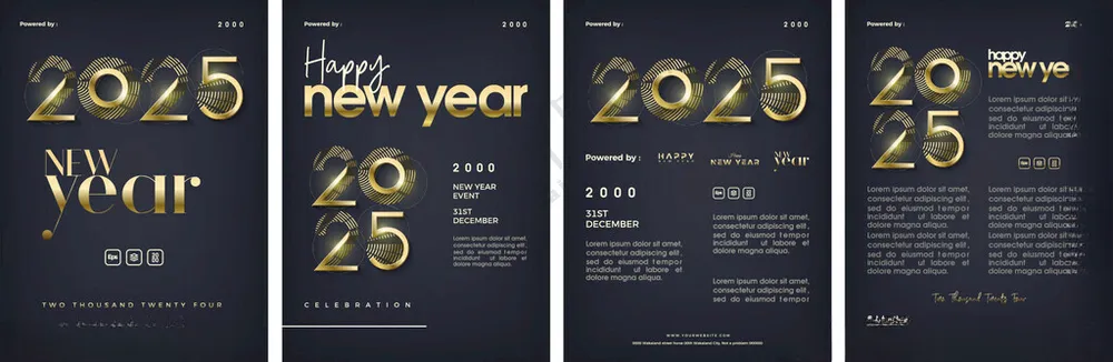 2025年20252025字体图片海报
