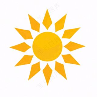 太阳天气卡通免抠