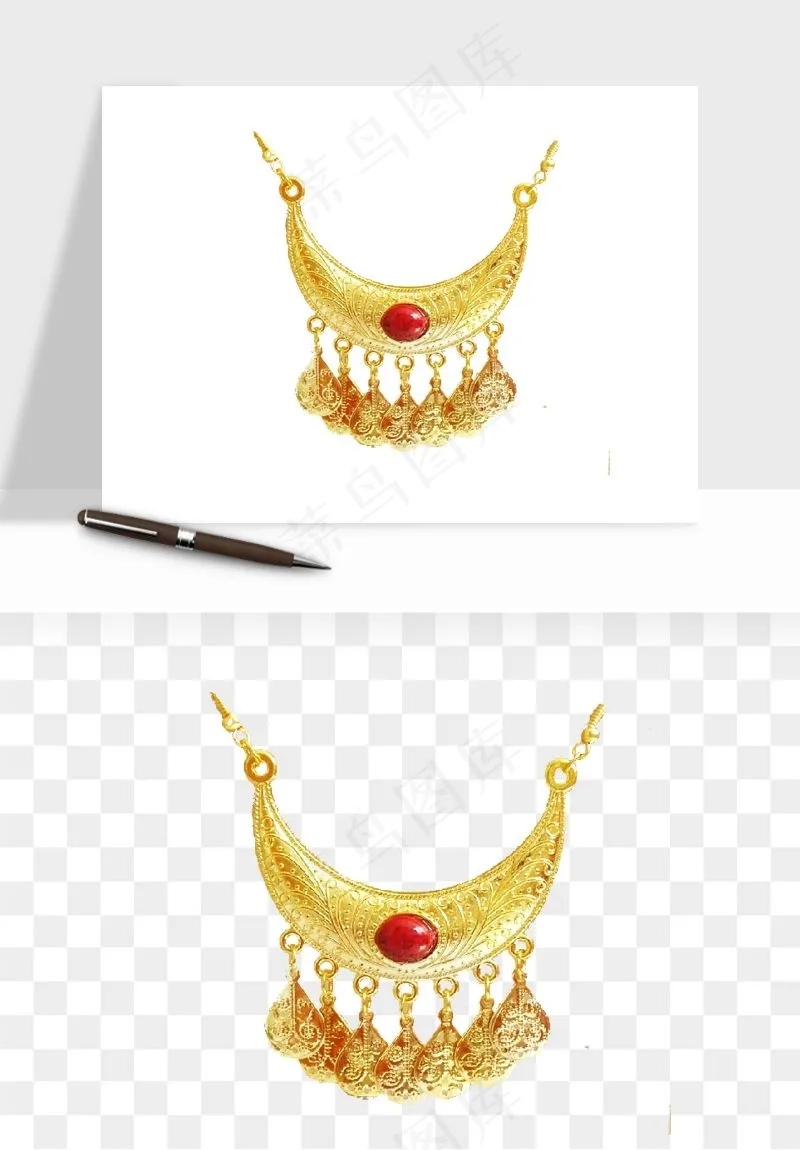 古风发簪头饰配饰png免抠