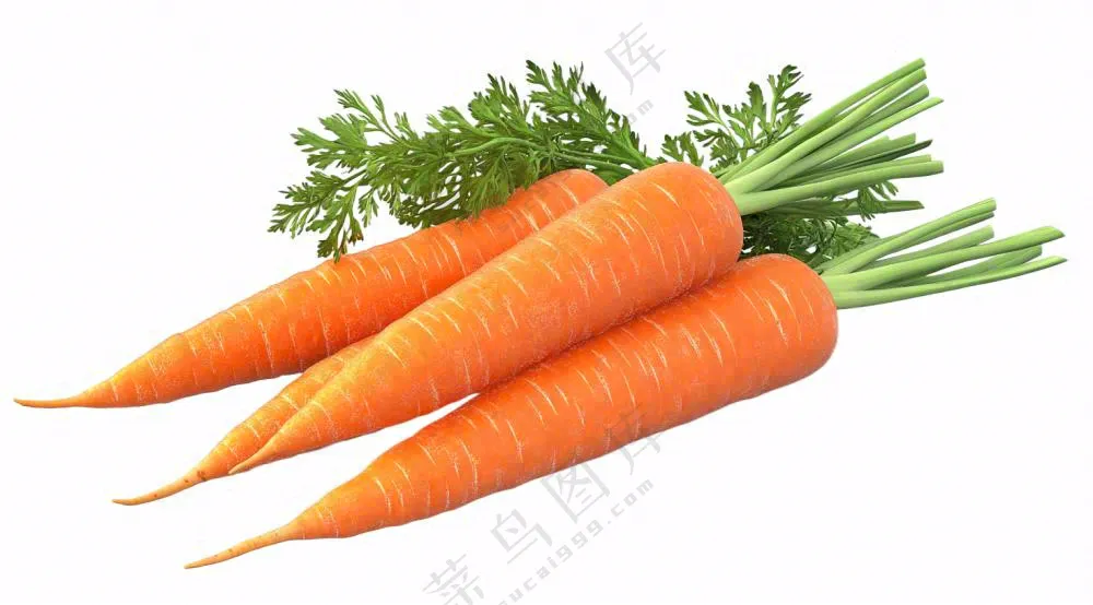 新鲜胡萝卜蔬菜免抠