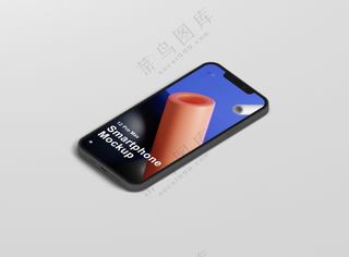 1多角度iphone12苹果手机样机多媒体UI界面APP作品展示模板