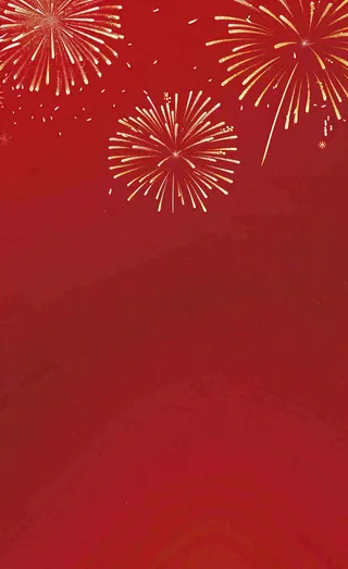 新年红色背景燃放烟花喜庆庆祝元旦背景